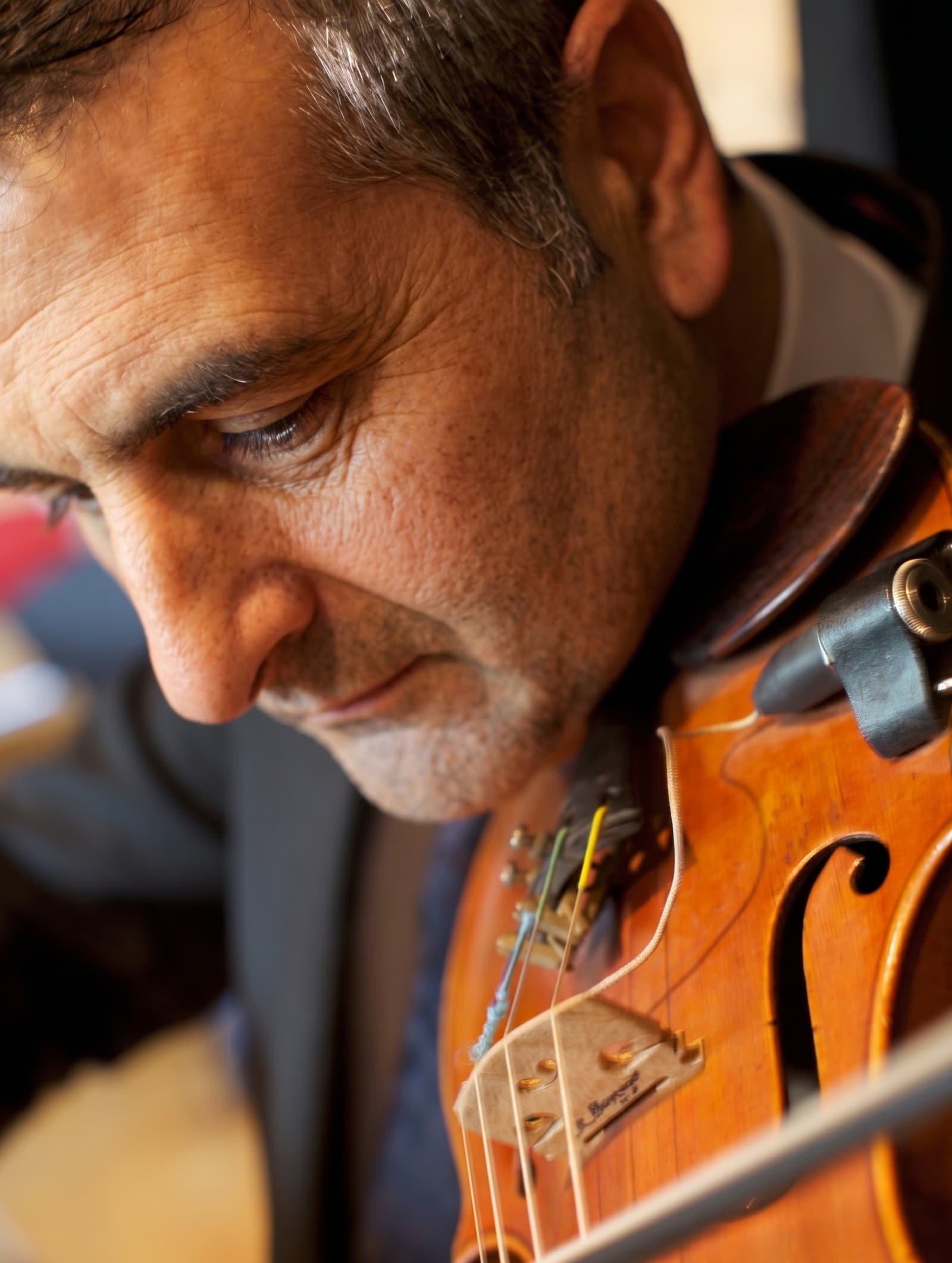 Claude Tedesco au violon